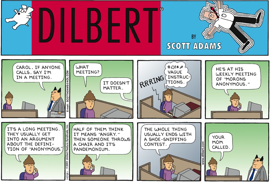 Dilbert Cartoon